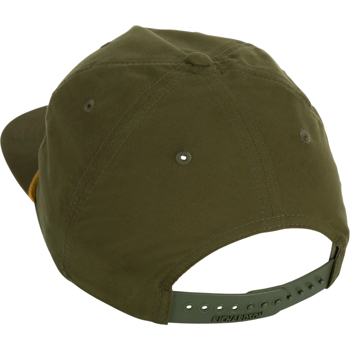 Drake Logo Rope Hat Loden Gold