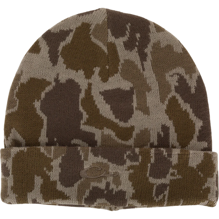LST Acrylic Beanie - Old School Timber
