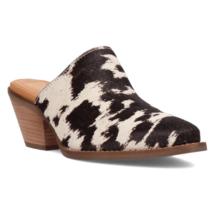 Calico Mule - Cow Print