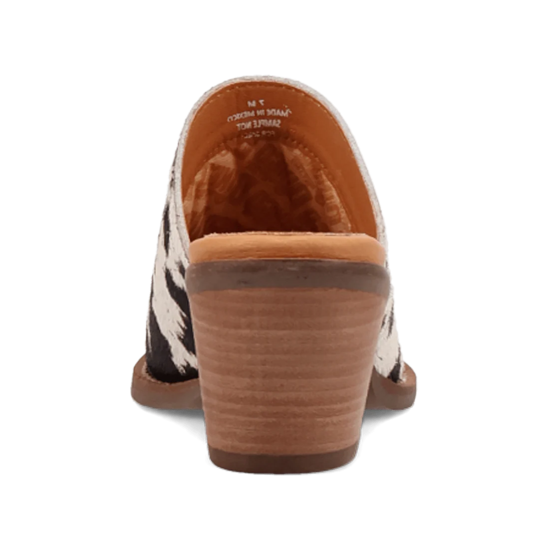 Calico Mule - Cow Print