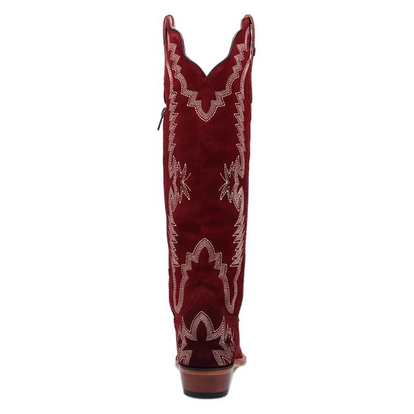 Marlowe Leather Boot - Red