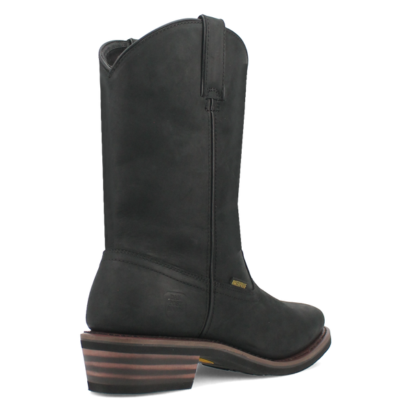 Las Cruces Waterproof Composite Toe Work Boot - Black