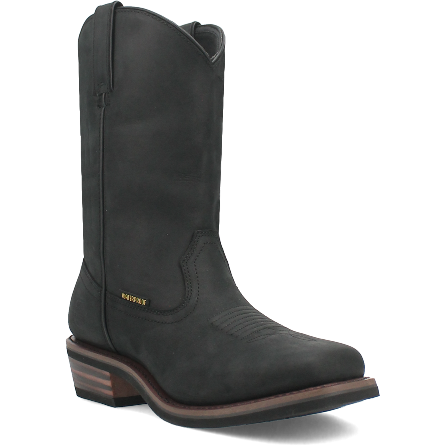 Las Cruces Waterproof Composite Toe Work Boot - Black