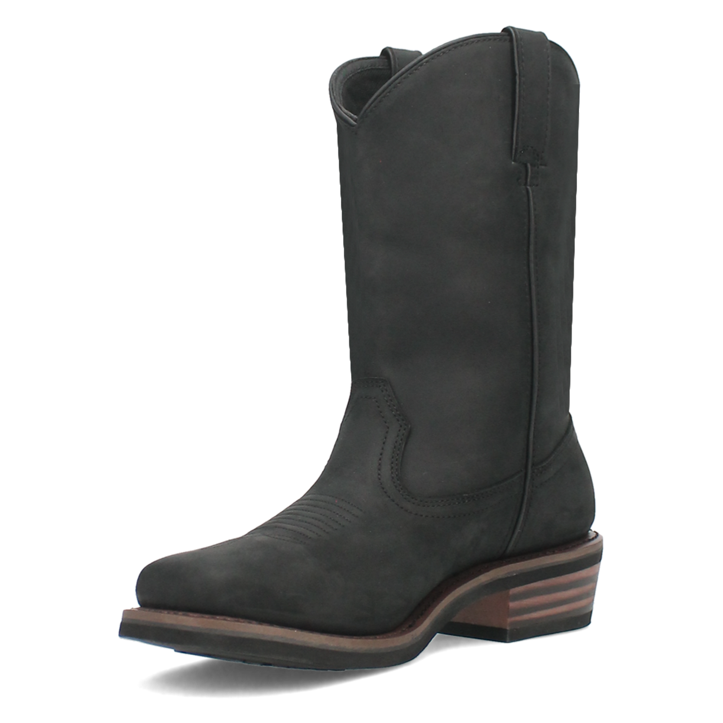 Las Cruces Waterproof Composite Toe Work Boot - Black