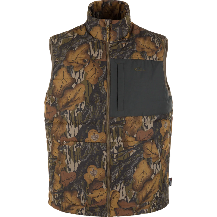 Delta Featherless Down Vest - Mossy Oak Fall Foliage