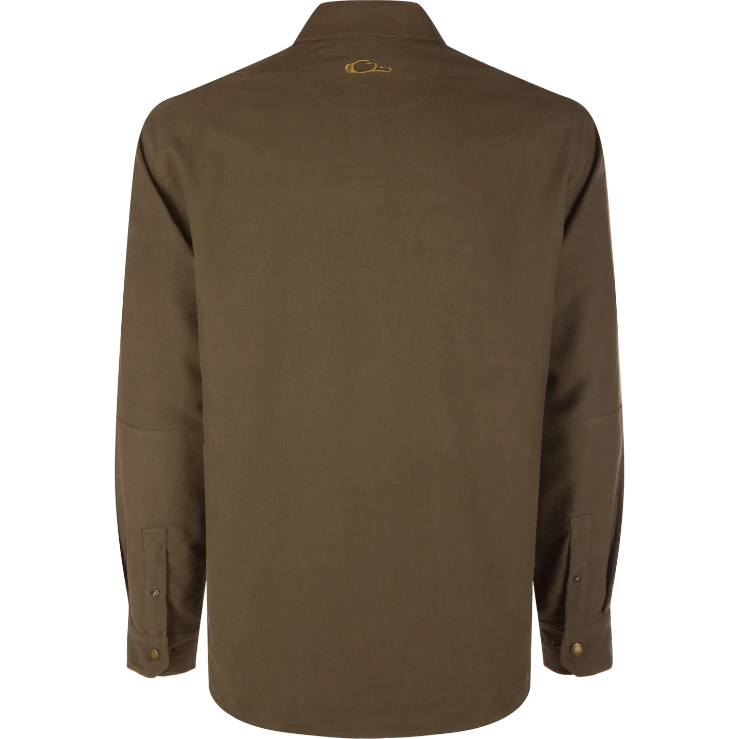 Delta Moleskin Shirt Jacket - Crocodile Brown