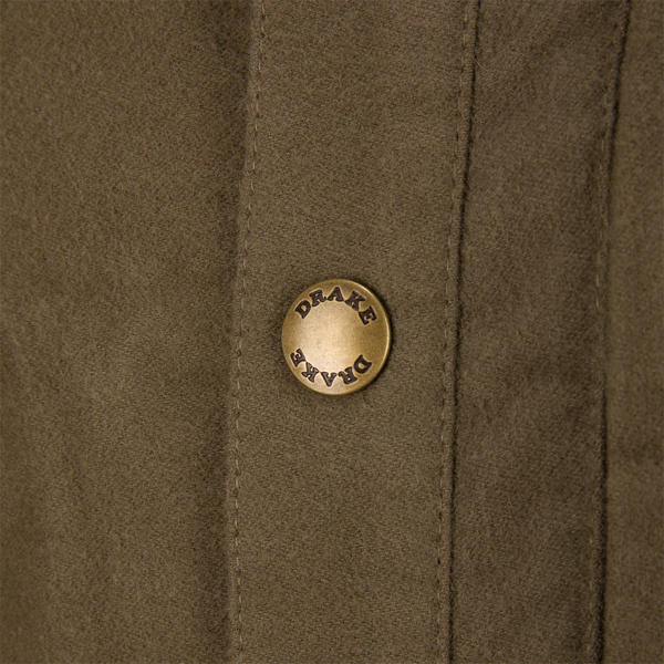 Delta Moleskin Shirt Jacket - Crocodile Brown