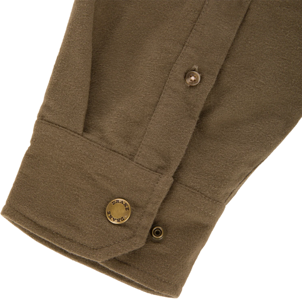 Delta Moleskin Shirt Jacket - Crocodile Brown