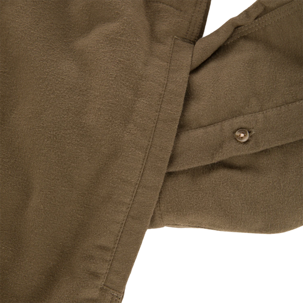 Delta Moleskin Shirt Jacket - Crocodile Brown