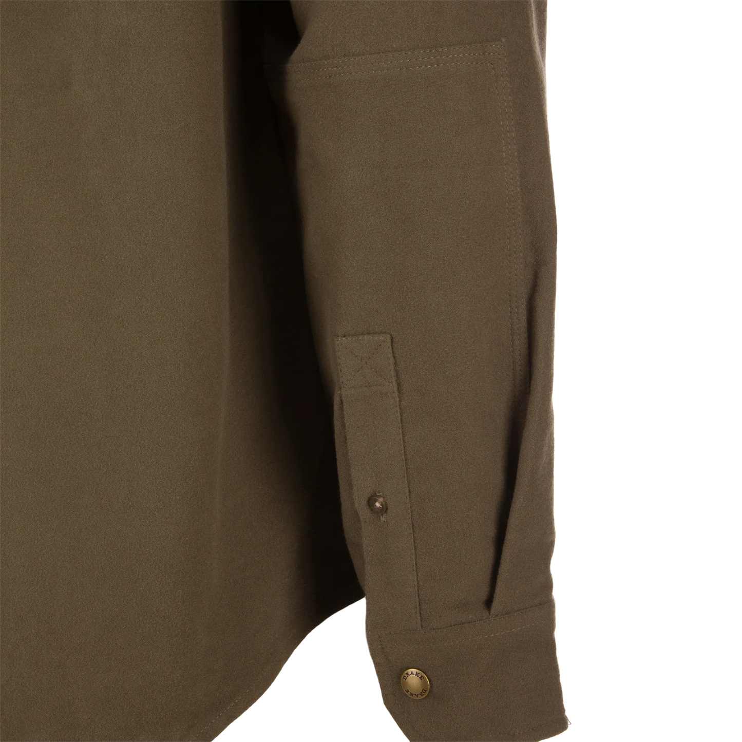 Delta Moleskin Shirt Jacket - Crocodile Brown