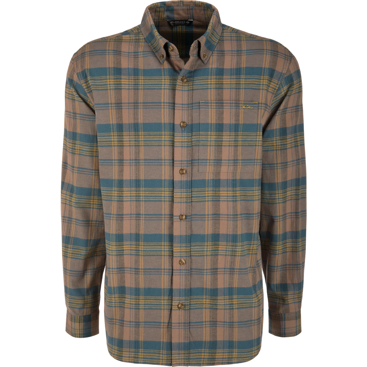 Autumn Flannel Shirt - Blue Wing Plaid
