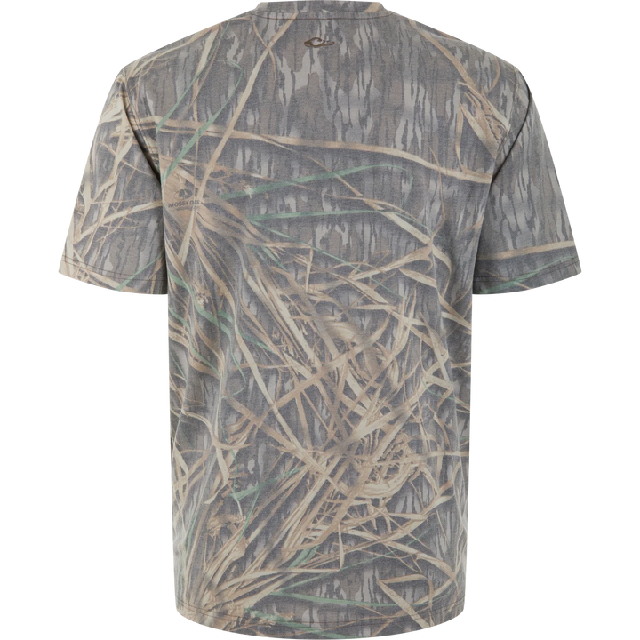 Youth Drake Tri-Blend Crew Short Sleeve T-Shirt - Shadowgrass