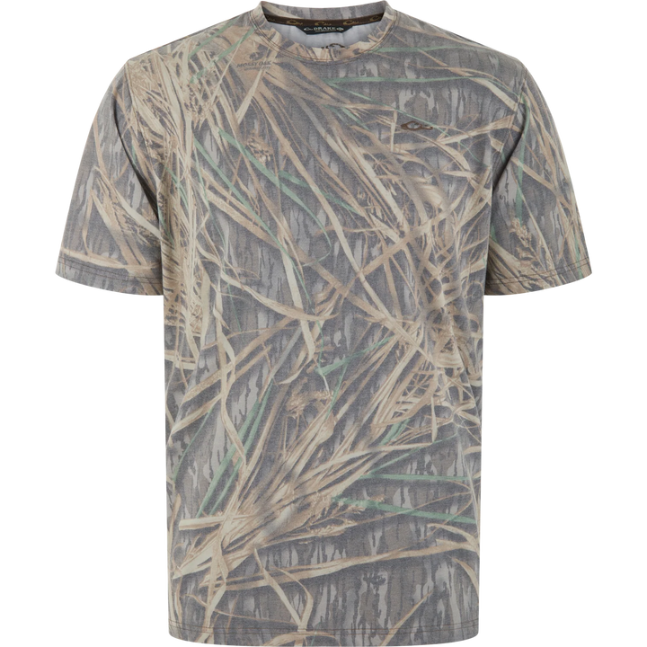 Youth Drake Tri-Blend Crew Short Sleeve T-Shirt - Shadowgrass