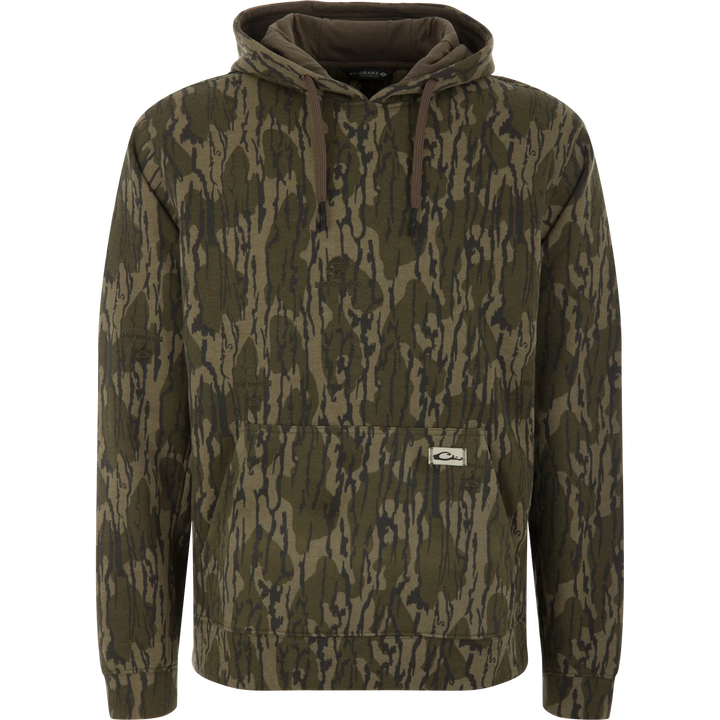 The Three End Hoodie - Mossy Oak Bottomland