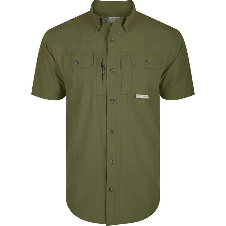 Wingshooter Trey Shirt S/S- Kalamata Olive