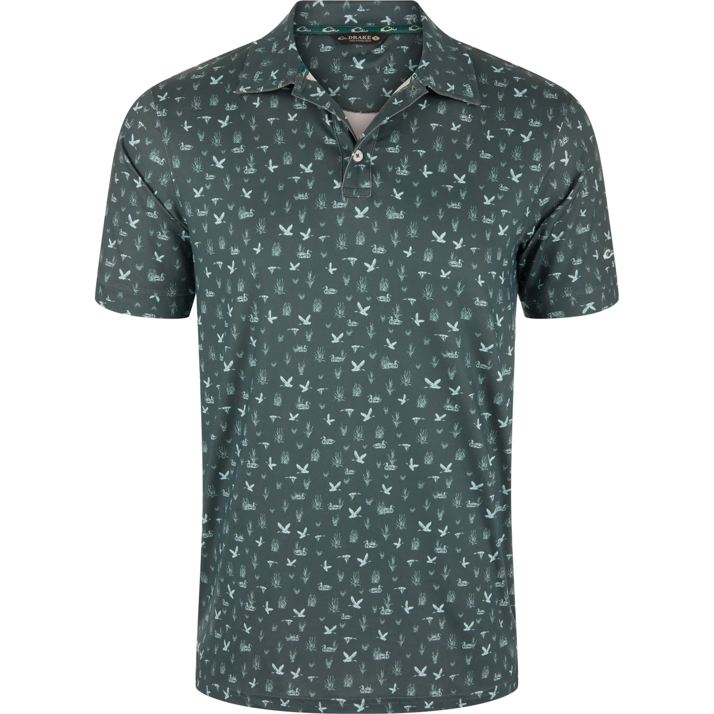 Marsh Duck Polo - Rainforest Green