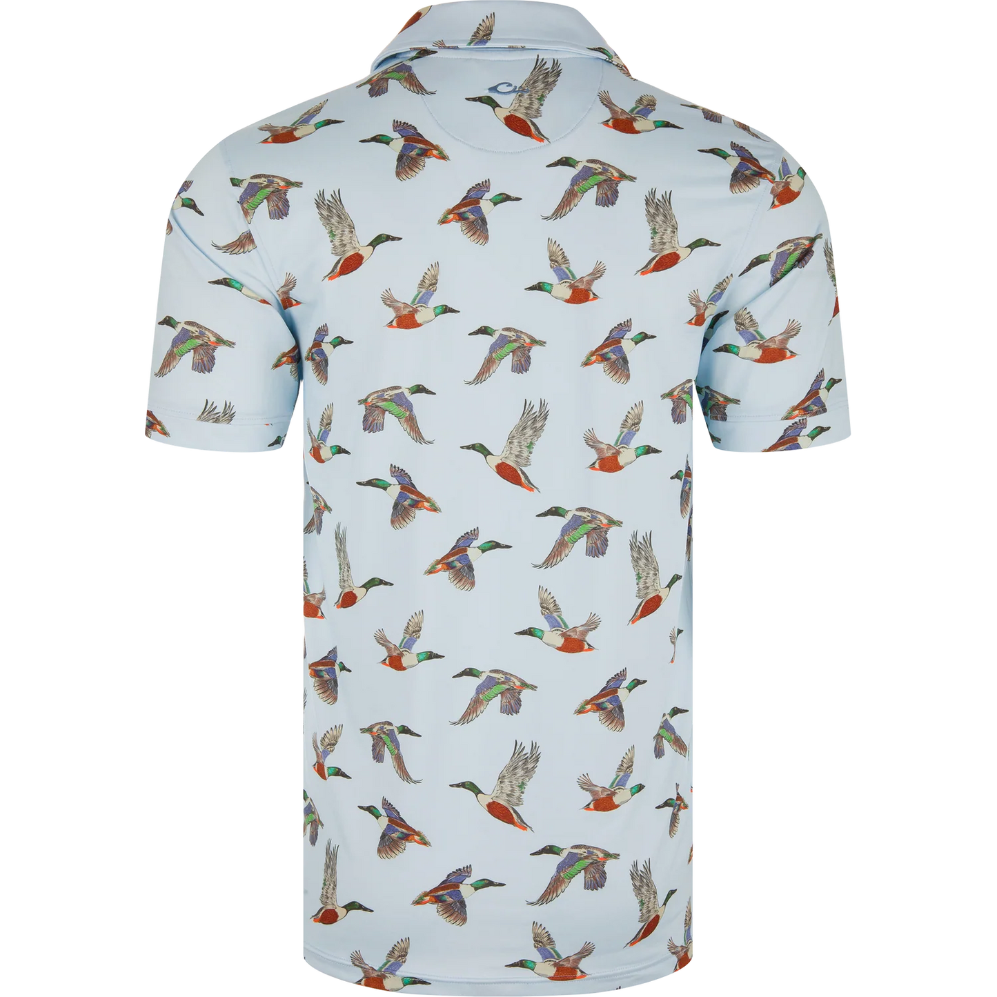 Drake Polo Flying Spoonie Short Sleeve Shirt - Nantucket Breeze