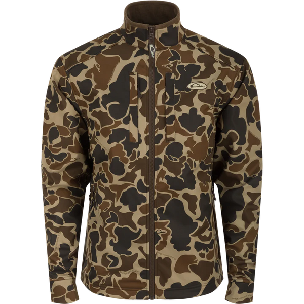 Camo Windproof Softshell Jacket