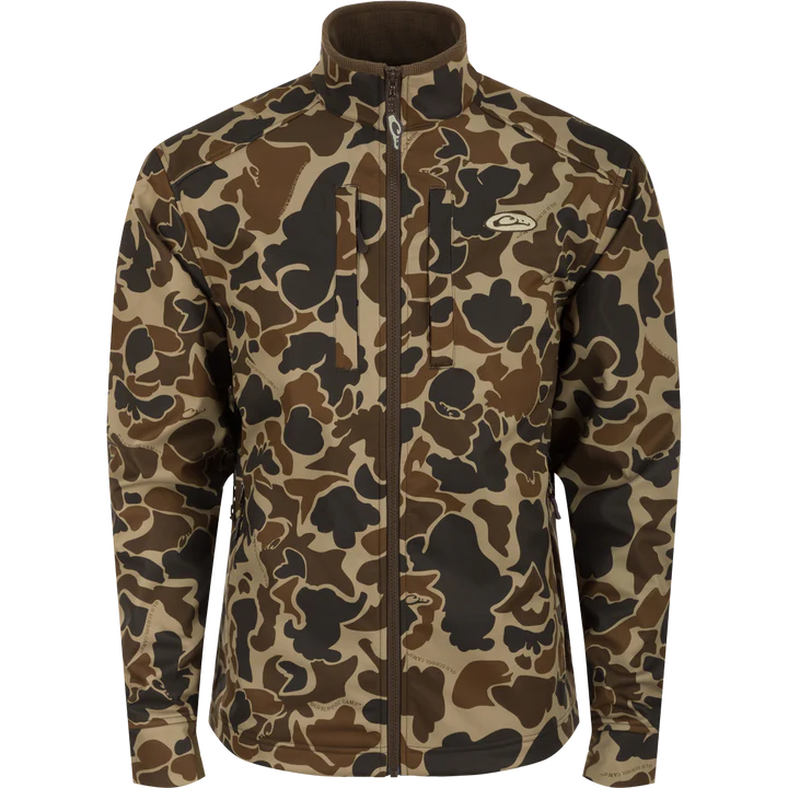 Camo Windproof Softshell Jacket