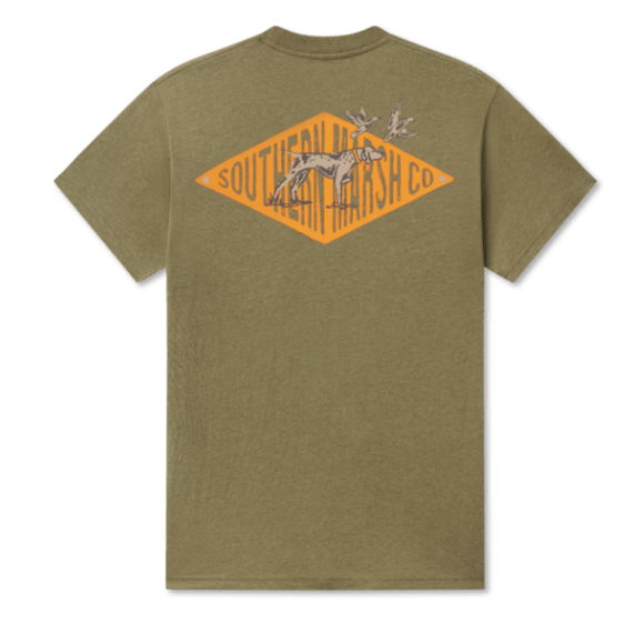 Classic Pointer Tee - Washed Dark Green