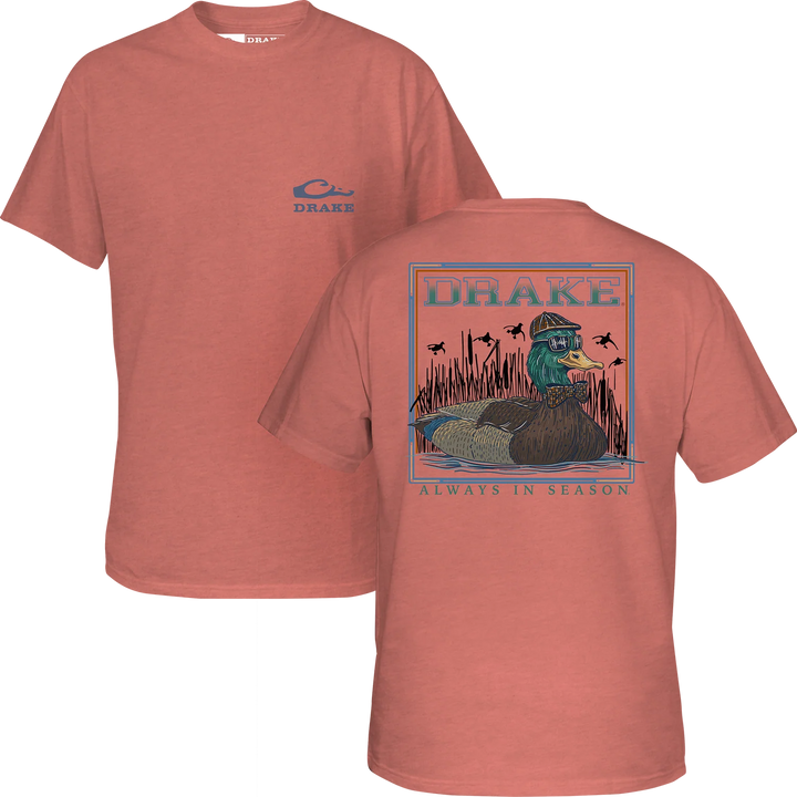 Youth Mallard Bowtie - Peach Echo Light Heather