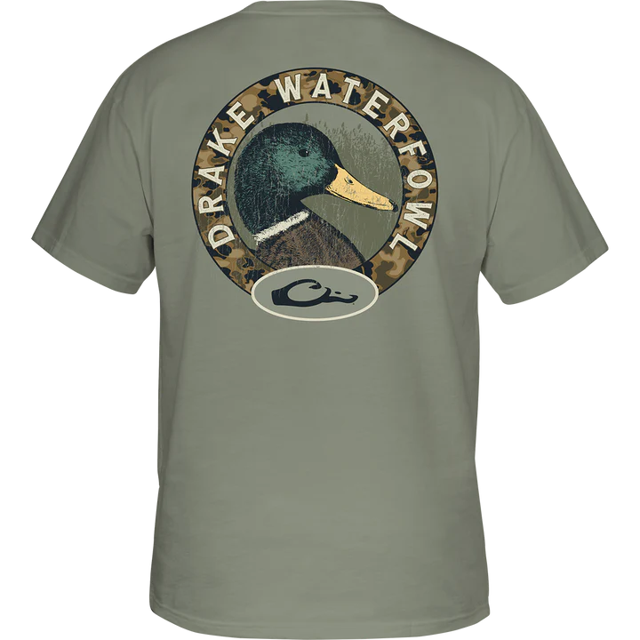 Mallard Circle T-Shirt - Sage
