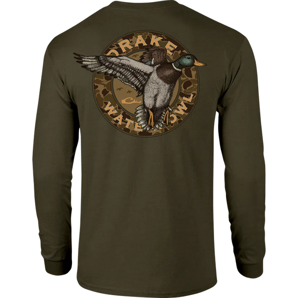Circle Mallard Long Sleeve T-Shirt