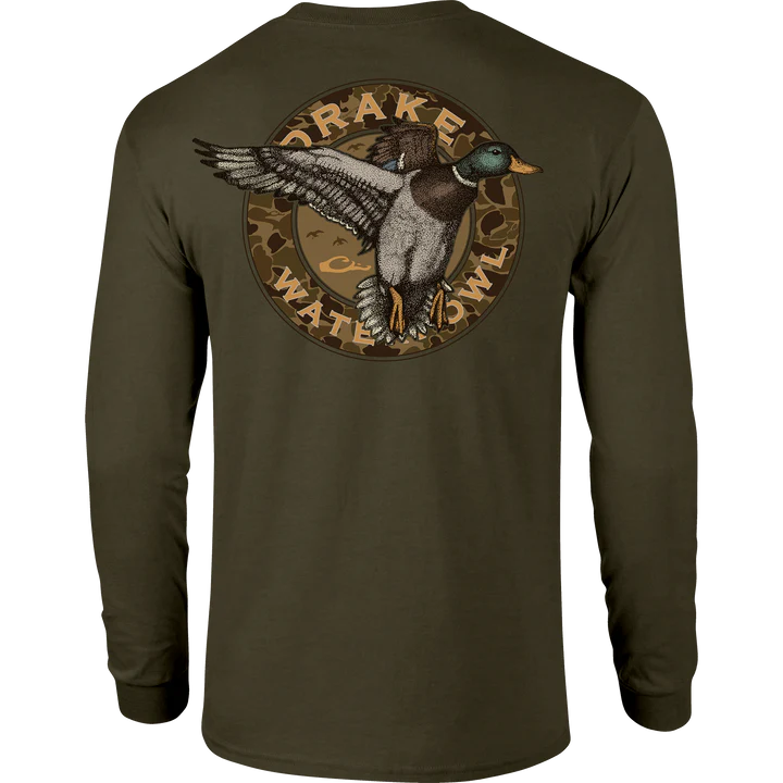 Circle Mallard Long Sleeve T-Shirt