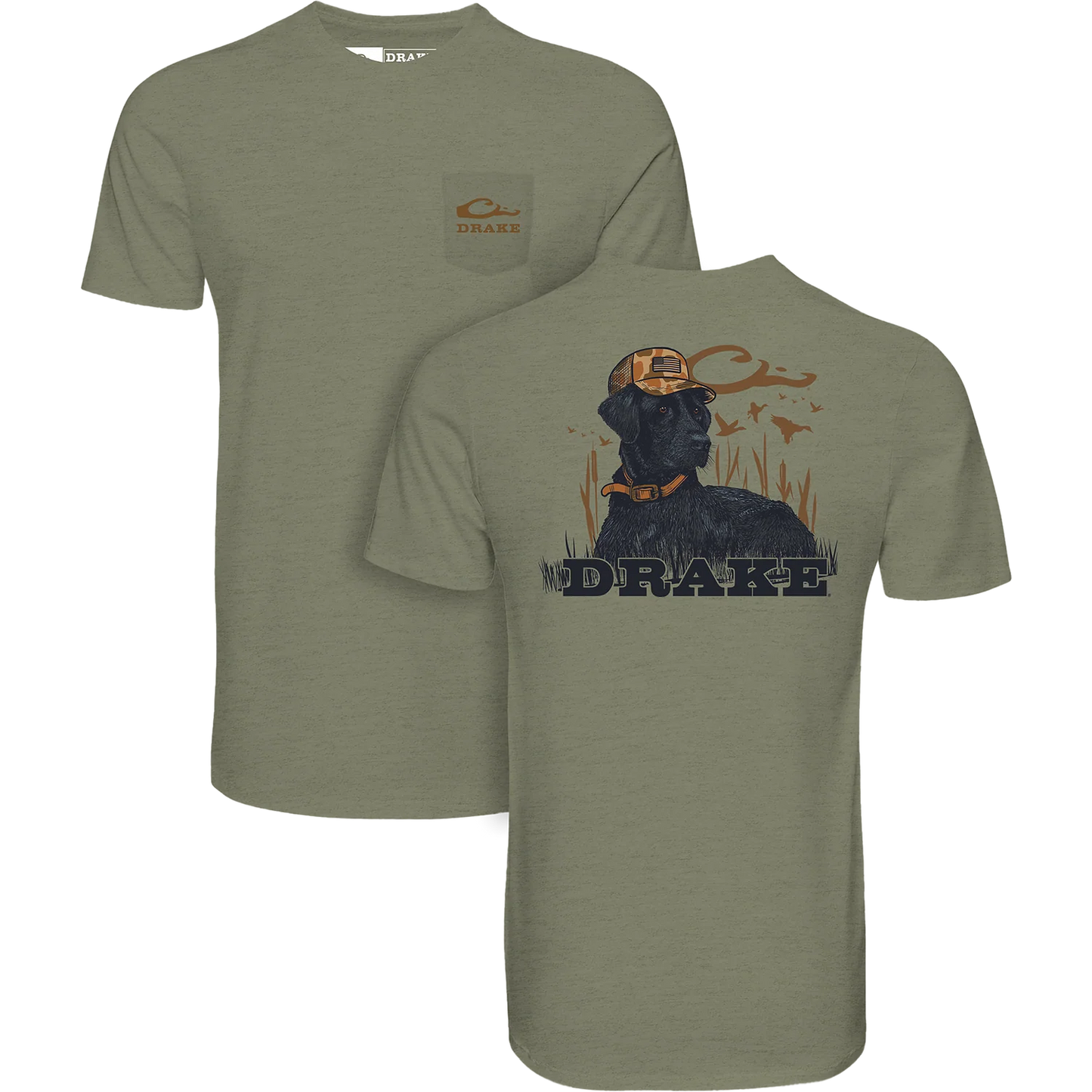 Lab Lounging Tee - Mossy Grey