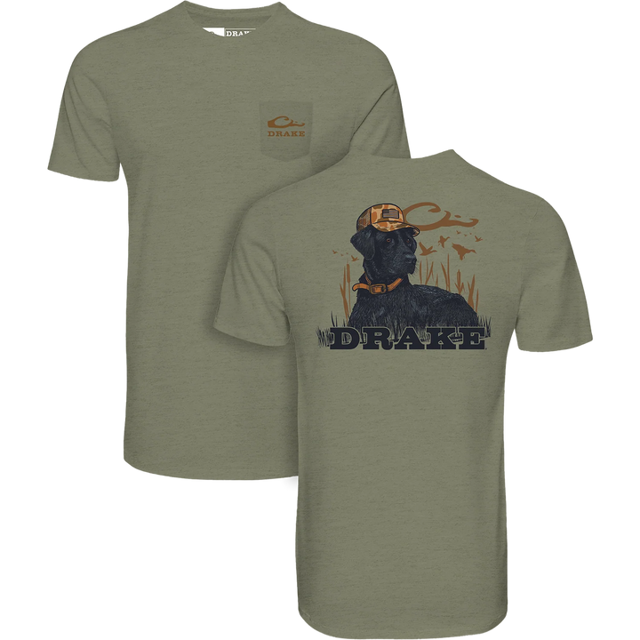 Lab Lounging Tee - Mossy Grey