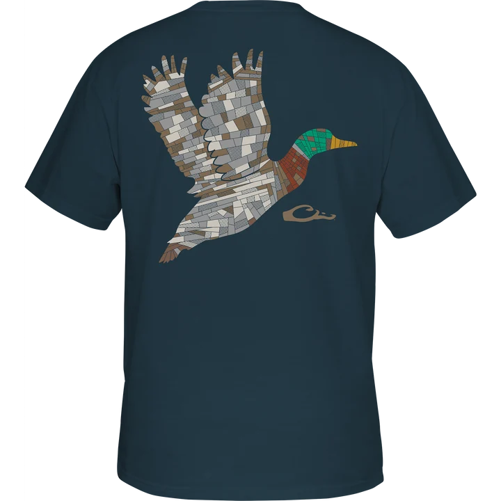 Mosaic Mallard T SS - Orion Blue