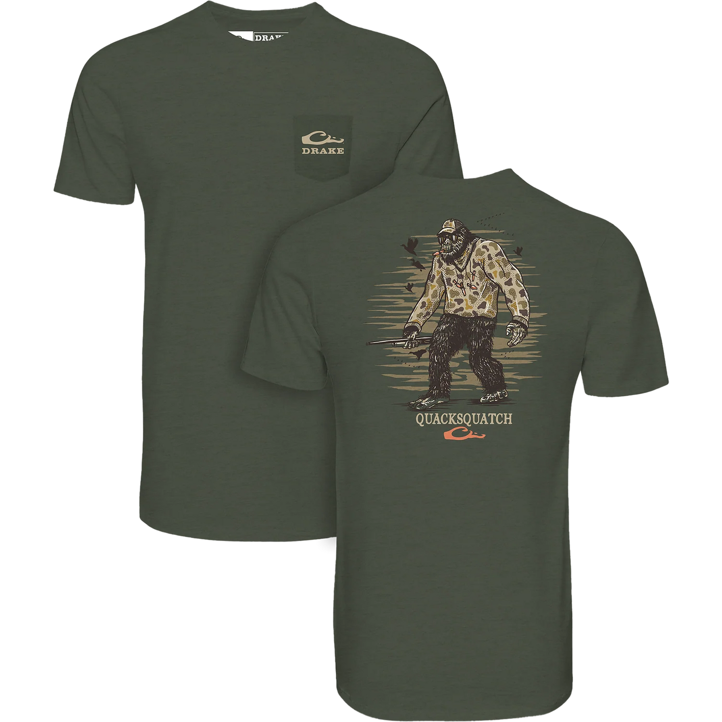 Youth Quacksquatch T-Shirt - Kalamata Light Heather