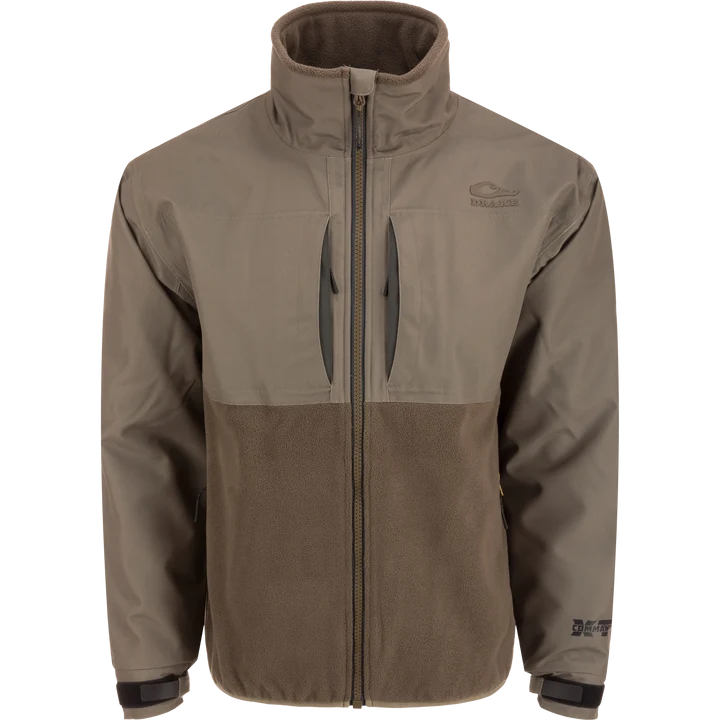 Drake MST CommandXT Eqwader Full-Zip Jacket - Mud Brown