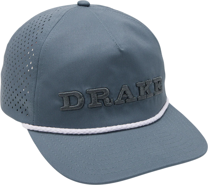 Perforated Flatbill Roper Cap - Stormy Weather