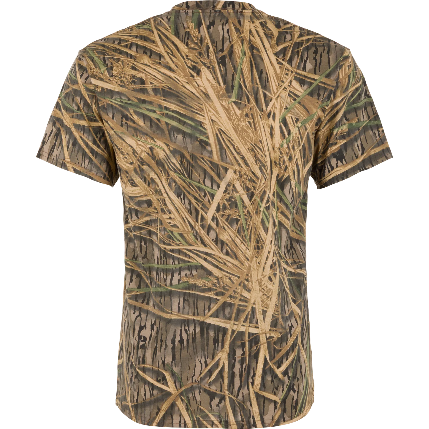 Drake Camo Graphic Logo T-Shirt - Mossy Oak Original Shadow Grass