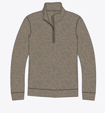 Aurora Comfort Pullover - Retro Camo