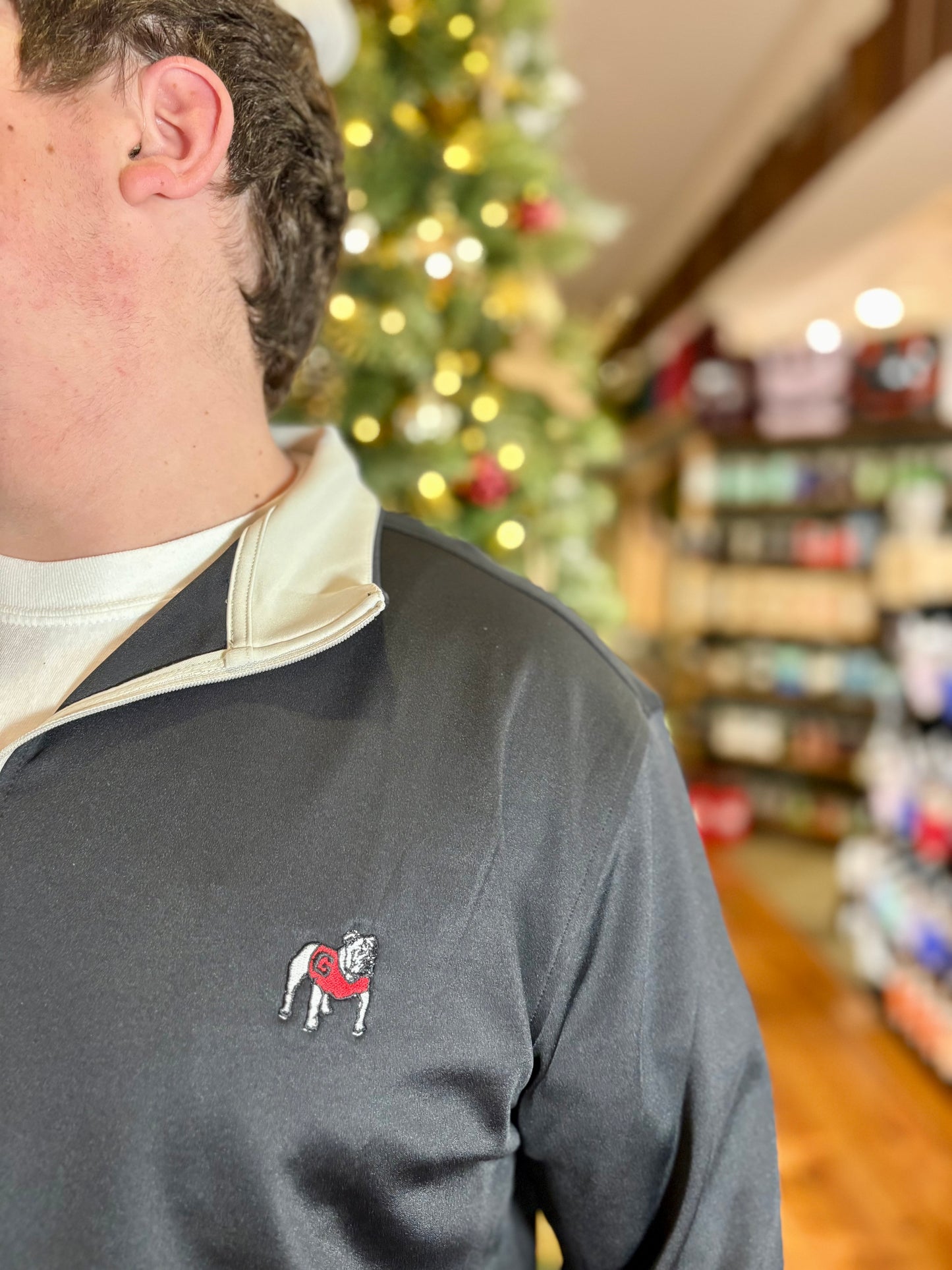 Cedar Shoals Performance Pullover - Black