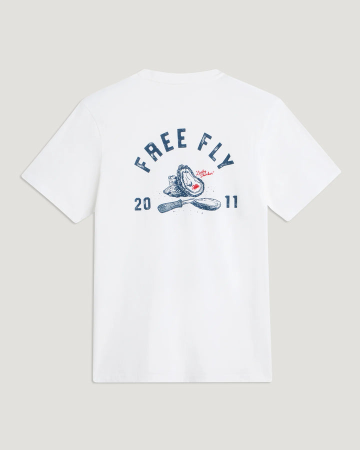Lucky Shucker Pocket Tee - Bone