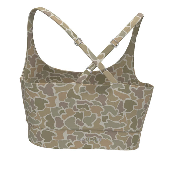 Local Girl Sports Bra 2.0 - Forest Camo Desert
