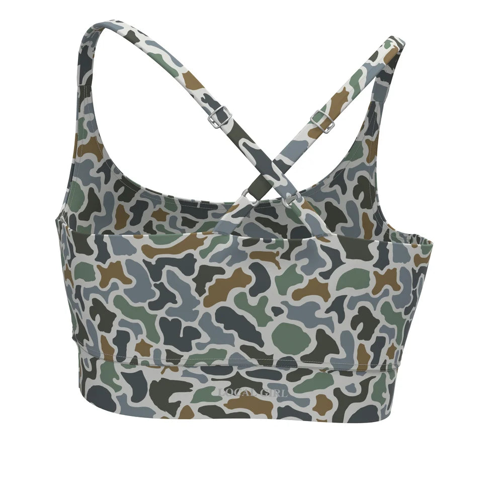 Local Girl Sports Bra 2.0 - Localflage Bluff