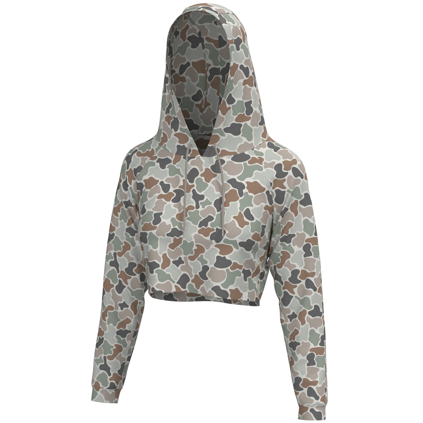 LG Velvet Fleece Cropped Hoodie - FC Flora