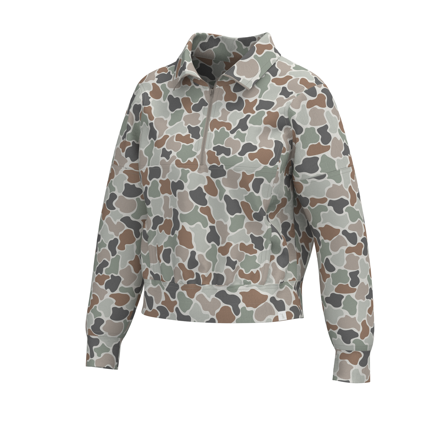 LG Velvet Fleece Quarter Zip - FC Flora