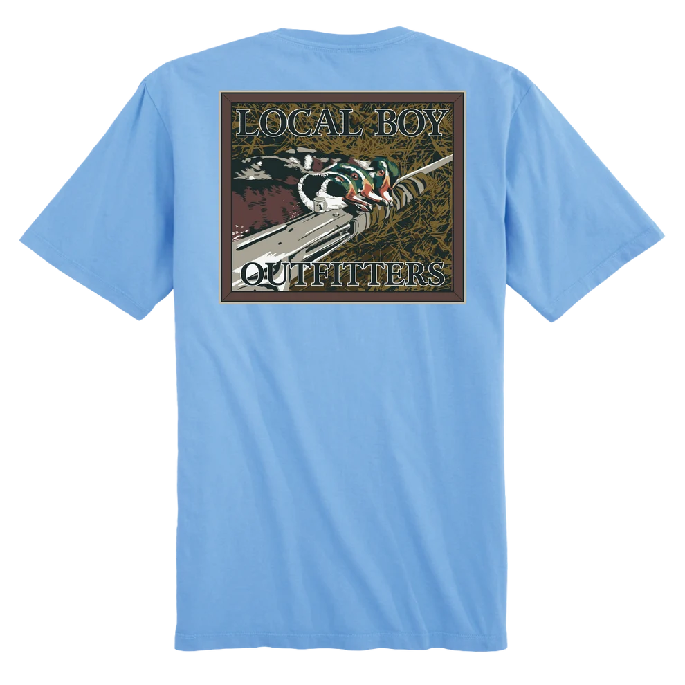 Quack Stack T-Shirt - Washed Denim