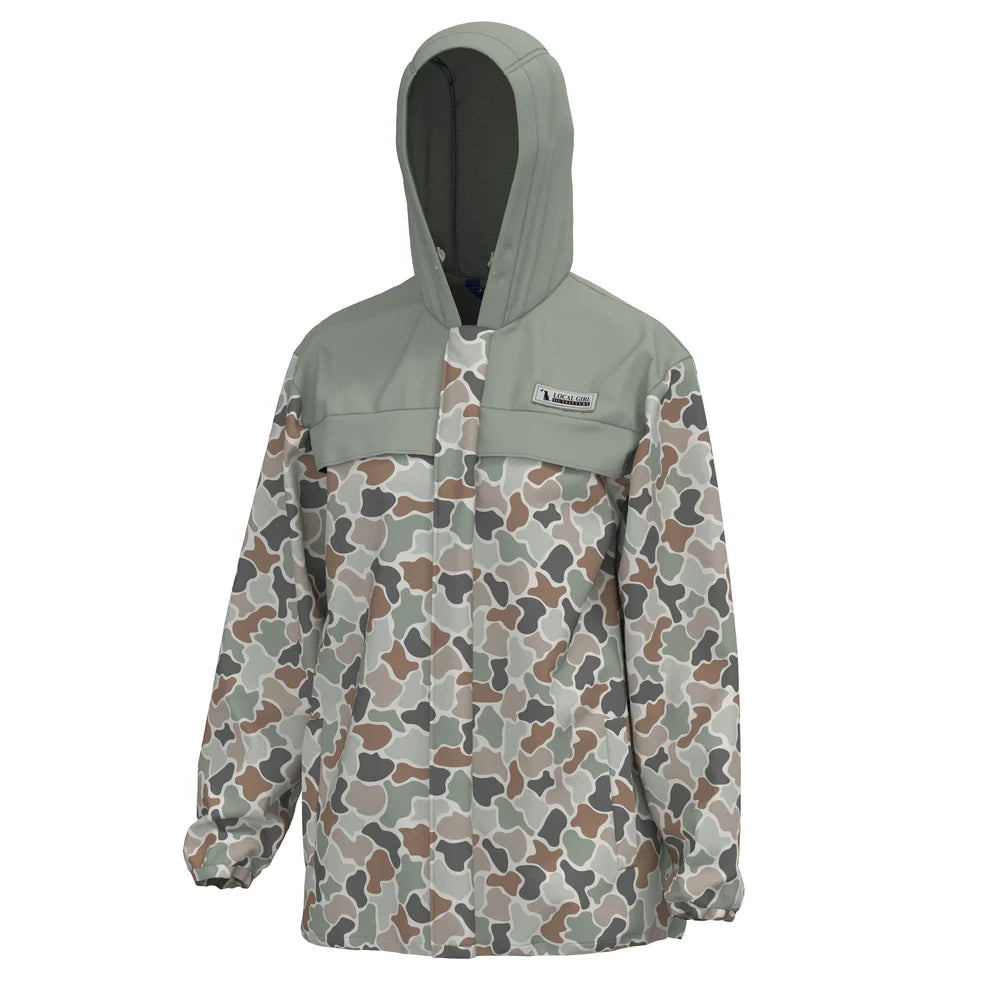 Local Girl Rain Jacket - Forest Camo Flora