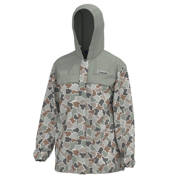 Local Girl Rain Jacket - Forest Camo Flora