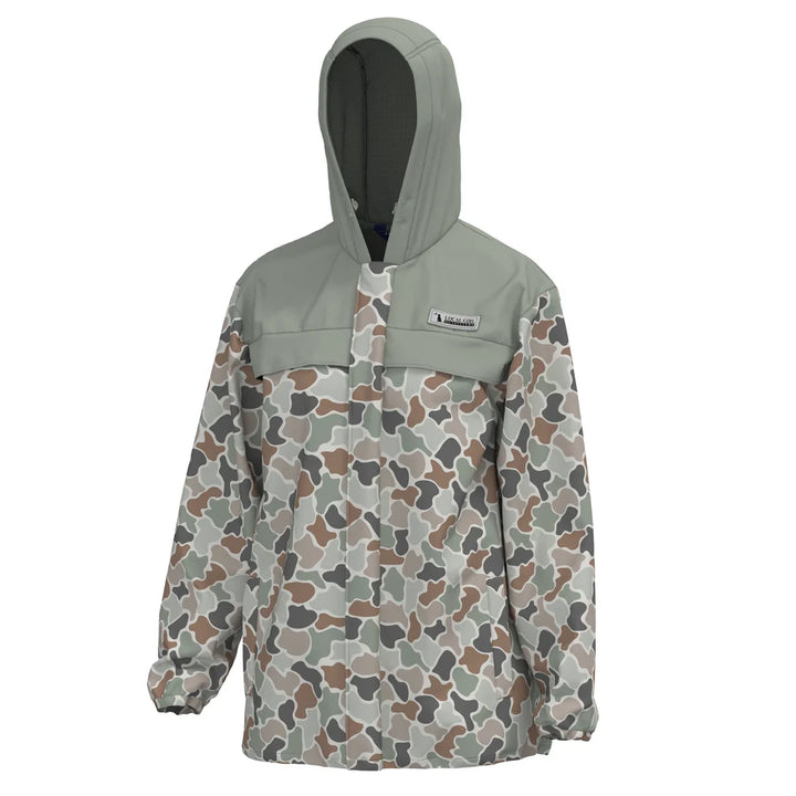 Local Girl Rain Jacket - Forest Camo Flora