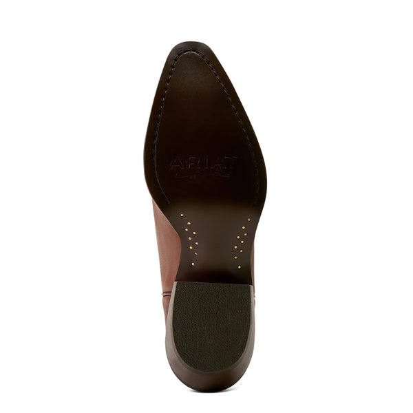 Ariat Ladies Calera Leather X Toe Western Boot - Whiskey