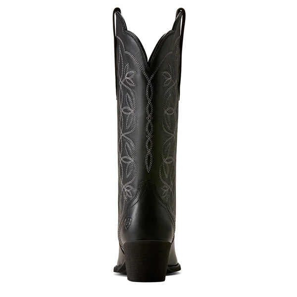 Ariat Women's Heritage Blossom J Toe Western Boot - Black