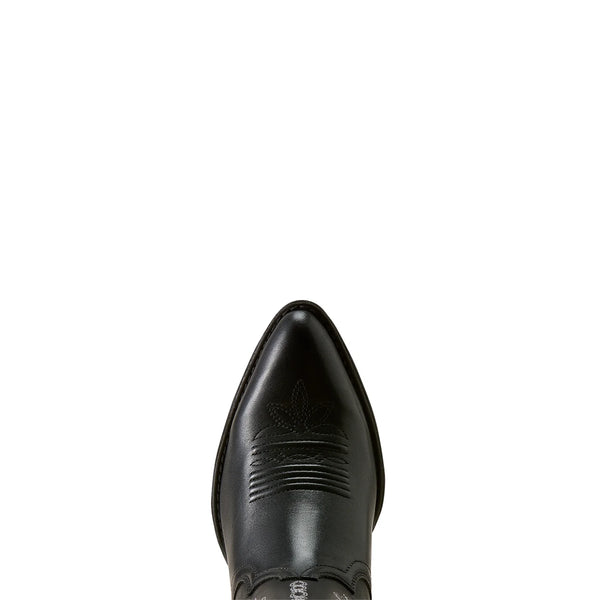 Ariat Women's Heritage Blossom J Toe Western Boot - Black