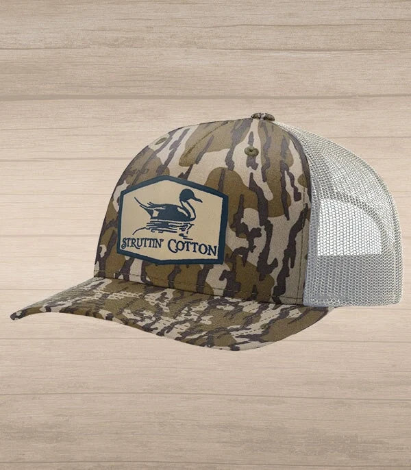 Pintail Patch Snap Back Trucker - Bottomlands/Khaki